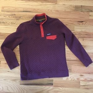 Patagonia Organic Cotton Quilted Snap-T Pullover